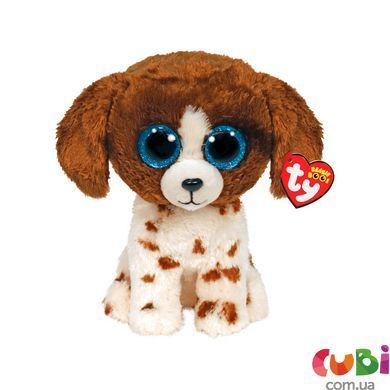 Дитяча м&rsquo;яка іграшка TY Beanie Booʼs 36487 Цуценя MUDDLES 25 см