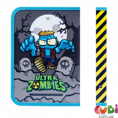 Папка для зошитів YES пластикова на блискавки В5 "Zombie" (491795)
