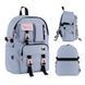 Рюкзак GoPack Education Teens 2500L серый (GO26-2500L-1)