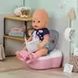 Інтерактивний унітазик для ляльки BABY BORN &ndash; МАЛЕНЬКИЙ ТУАЛЕТ (звук) (837542), комбінований