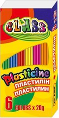Пластилін CLASS 6 кольорів (7621)