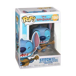 Игровая фигурка FUNKO POP! cерии "Лило и Стич" - СТИЧ С УКУЛЕЛЕ (55615), комбинированый