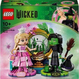 Конструктор Lego Wicked​ Фігурки Ельфаби й Ґлінди (75682), комбінований