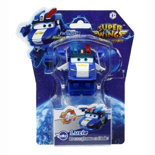Игровая фигурка-трансформер Super Wings Transform-a-Bots Люси (Lucie), 5см (EU780035)
