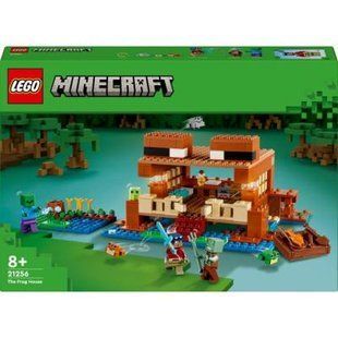 Конструктор Lego Minecraft Детский Дом в Форме Лягушки (21256), комбинированый