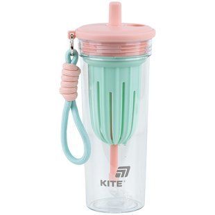 Стакан для воды Kite, 650 мл, розовато-зеленый (K25-1219-1)