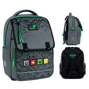 Рюкзак Kite Education 772 Pixel (K26-772M-2), сірий
