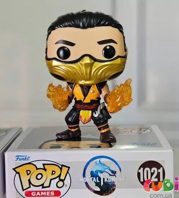 Игровая фигурка FUNKO POP! серии "Смертельная битва" - СКОРПИОН, комбинированый
