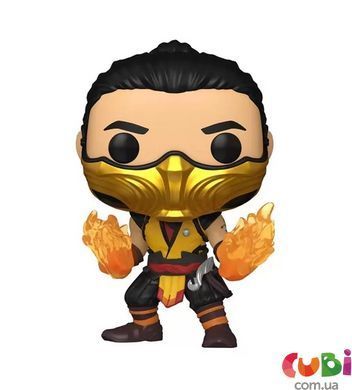Игровая фигурка FUNKO POP! серии "Смертельная битва" - СКОРПИОН, комбинированый