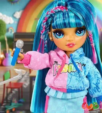 Кукла RAINBOW HIGH серии "Junior High Rockband" - СКАЙЛЕР (с аксесс.)