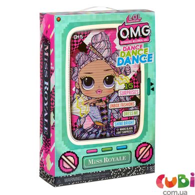 Ігровий набір з лялькою L.O.L. SURPRISE! серії "O.M.G. Dance" - МІСС РОЯЛ