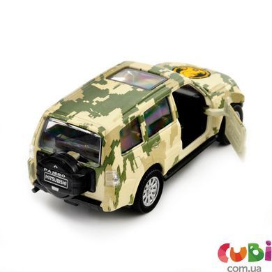 Автомодель серии "Шевроны Героев" - MITSUBISHI PAJERO 4WD TURBO - "47 ОМБр"