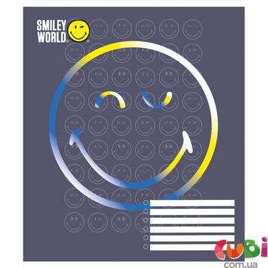 Тетрадь ученическая А5 18 линия, YES Smiley world, 766356