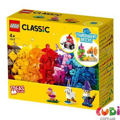 Конструктор LEGO Classic Прозрачные кубики для творчества (11013)