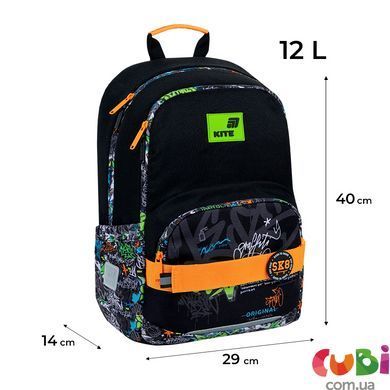 Рюкзак Kite Education 585 Street Style (K26-585M-4), Чорний