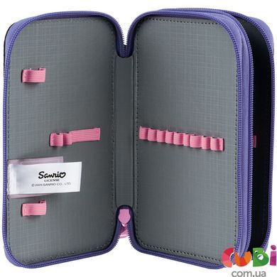 Шкільний набір Kite Education Kuromi SET_HK25-556M (рюкзак, пенал, сумка для взуття), комбінований