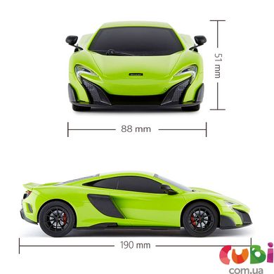 Автомобіль KS DRIVE на р/к - MCLAREN 675LT (1:24, 2.4Ghz, зелений)