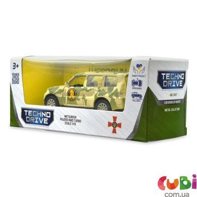 Автомодель серии "Шевроны Героев" - MITSUBISHI PAJERO 4WD TURBO - "47 ОМБр"
