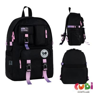 Рюкзак GoPack Education Teens 2500L чорний, градієнт (GO26-2500L-2)