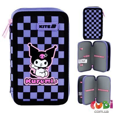 Шкільний набір Kite Education Kuromi SET_HK25-556M (рюкзак, пенал, сумка для взуття), комбінований