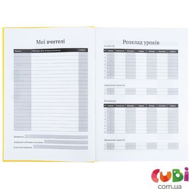 Дневник школьный Kite Sponge Bob (SB26-262), твердый переплет