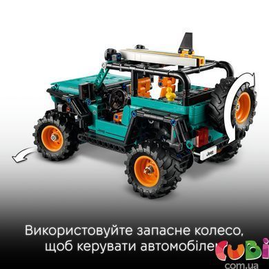Конструктор LEGO внедорожник Jeep Wrangler Rubicon (42227)