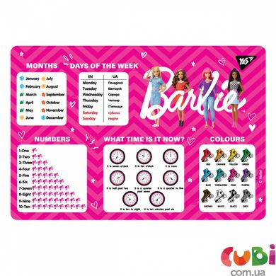Подкладка для стола YES англ. Barbie (492056)