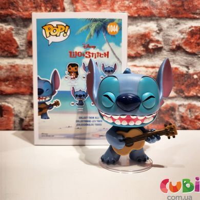 Игровая фигурка FUNKO POP! cерии "Лило и Стич" - СТИЧ С УКУЛЕЛЕ (55615), комбинированый