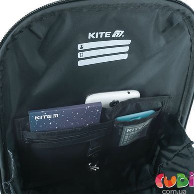 Рюкзак шкільний каркасний Kite Education DC Comics (DC26-555S), Чорний