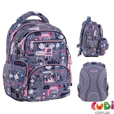 Школьный рюкзак Kite Education "Аниме Девушка" K25-773M-5, комбинированый