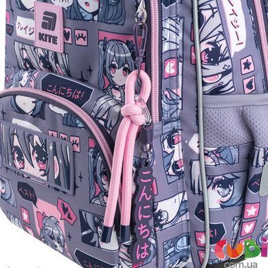 Школьный рюкзак Kite Education "Аниме Девушка" K25-773M-5, комбинированый