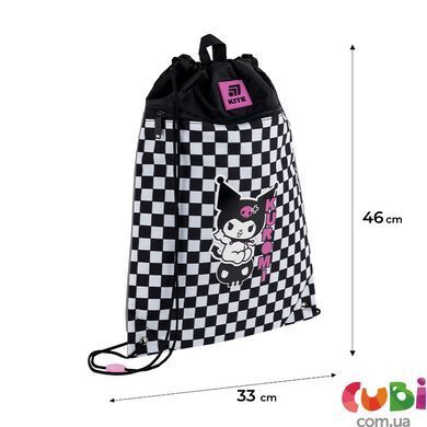 Шкільний набір Kite Education Kuromi SET_HK25-556M (рюкзак, пенал, сумка для взуття), комбінований