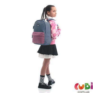 Рюкзак GoPack Education Teens 147 Темно-серый, комбинированый