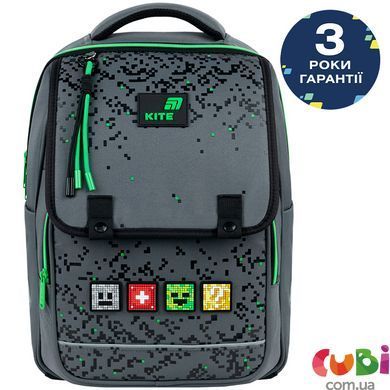 Рюкзак Kite Education 772 Pixel (K26-772M-2), сірий
