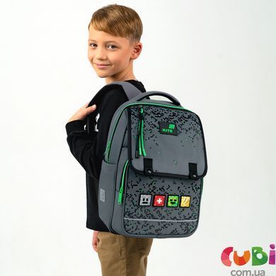 Рюкзак Kite Education 772 Pixel (K26-772M-2), сірий