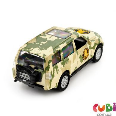 Автомодель серии "Шевроны Героев" - MITSUBISHI PAJERO 4WD TURBO - "47 ОМБр"