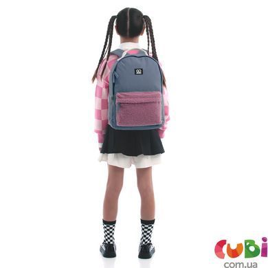 Рюкзак GoPack Education Teens 147 Темно-серый, комбинированый
