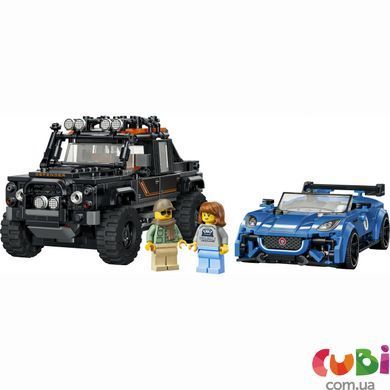 Конструктор Lego Speed ​​Champions Jaguar Project 7 та Land Rover Defender (77264)