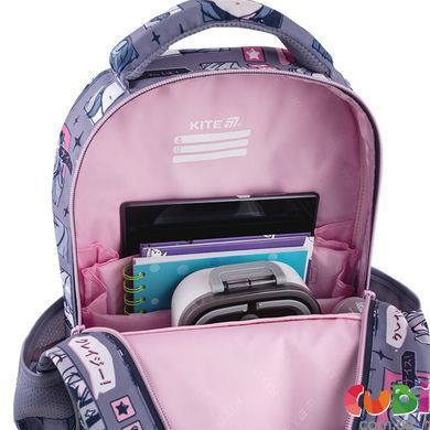 Школьный рюкзак Kite Education "Аниме Девушка" K25-773M-5, комбинированый