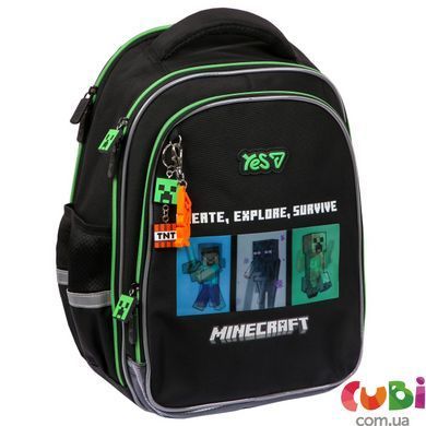 Рюкзак шкільний Yes S-111M Minecraft Reality (550244)