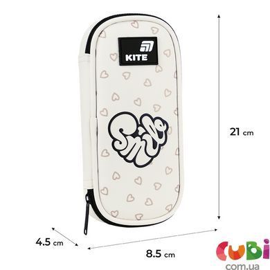 Пенал Kite 662 Shimmer&Smile (K26-662-17), Бежевий