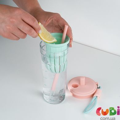 Стакан для воды Kite, 650 мл, розовато-зеленый (K25-1219-1)