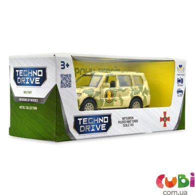 Автомодель серии "Шевроны Героев" - MITSUBISHI PAJERO 4WD TURBO - "47 ОМБр"
