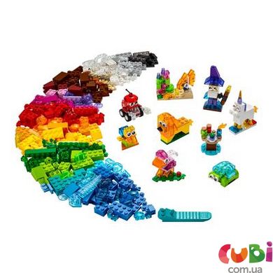 Конструктор LEGO Classic Прозорі кубики для творчості (11013)