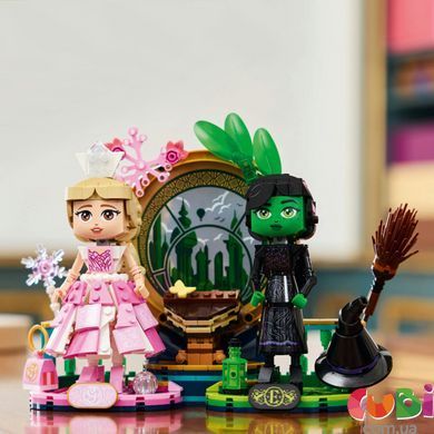 Конструктор Lego Wicked​ Фігурки Ельфаби й Ґлінди (75682), комбінований