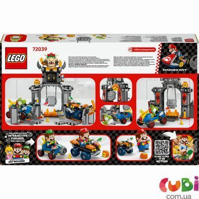 Конструктор Lego Super Mario Mario Kart &ndash; Bowser и его замок (72039)