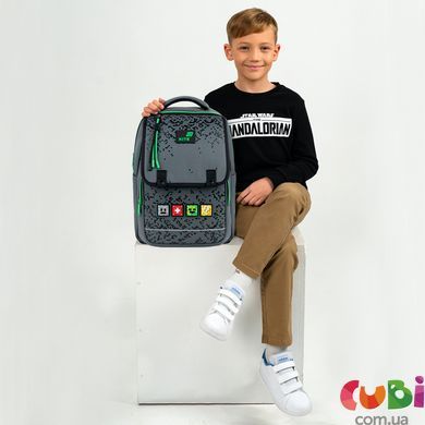 Рюкзак Kite Education 772 Pixel (K26-772M-2), сірий