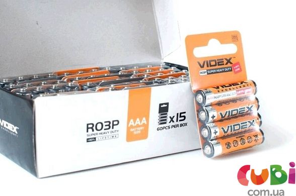 Батарейка Videx R03