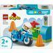 Конструткор LEGO DUPLO Town Синий полицейский мотоцикл (10471)