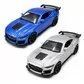 Автомодель &ndash; FORD MUSTANG SHELBY GT500 2024 (сірий, синій) (260091U)
